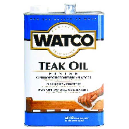 WATCO Transparent Clear Oil-Based Teak Oil 1 gal 242225